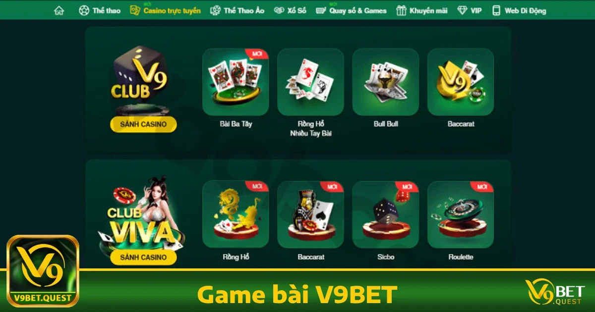 V9bet - Link vào nhà cái V9bet an toàn, không dính lừa đảo 2026 27 Game Bài v9bet – Trải Nghiệm Cá Cược Độc Đáo